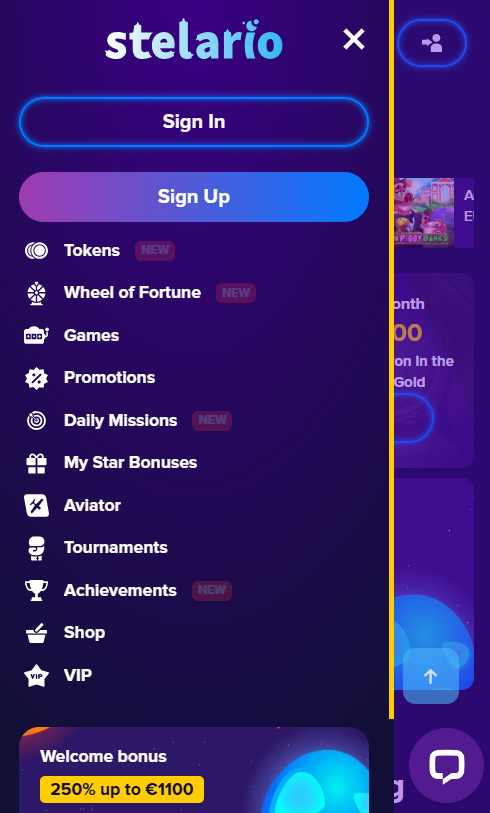 Stelario Casino